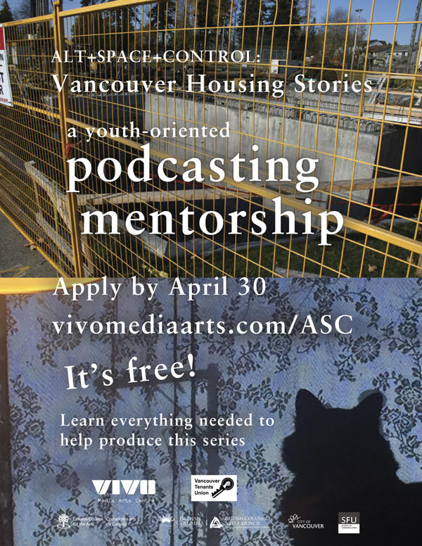 Vancouver Housing Stories Poster